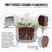 Handmade Ceramic Planter Set of 4, 6/9/11/14 Inch Diameter, Neutral Textured Finish for Succulents, Cacti & Orchids, Indoor/Outdoor Use on Windowsills & Bookshelves, Breathable Clay-1539897516