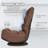Brentford Linen Swivel Lounge Chair