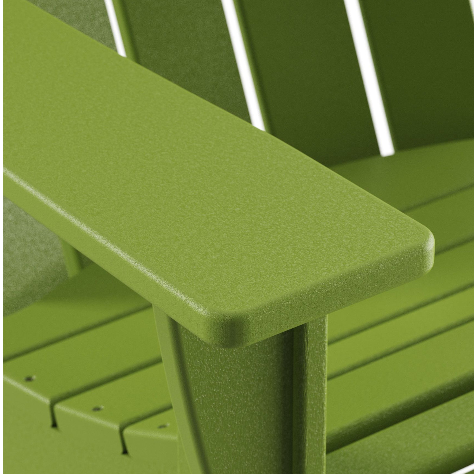 POLYWOOD® Vineyard Adirondack Chair, Lime