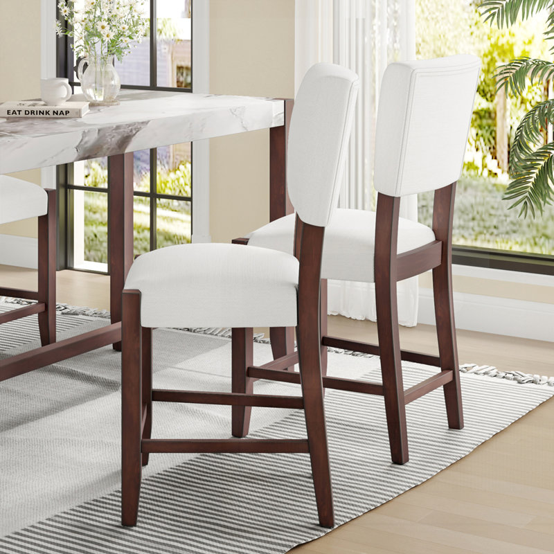 Ensemble de 2 tabourets de bar Mid-Century modernes