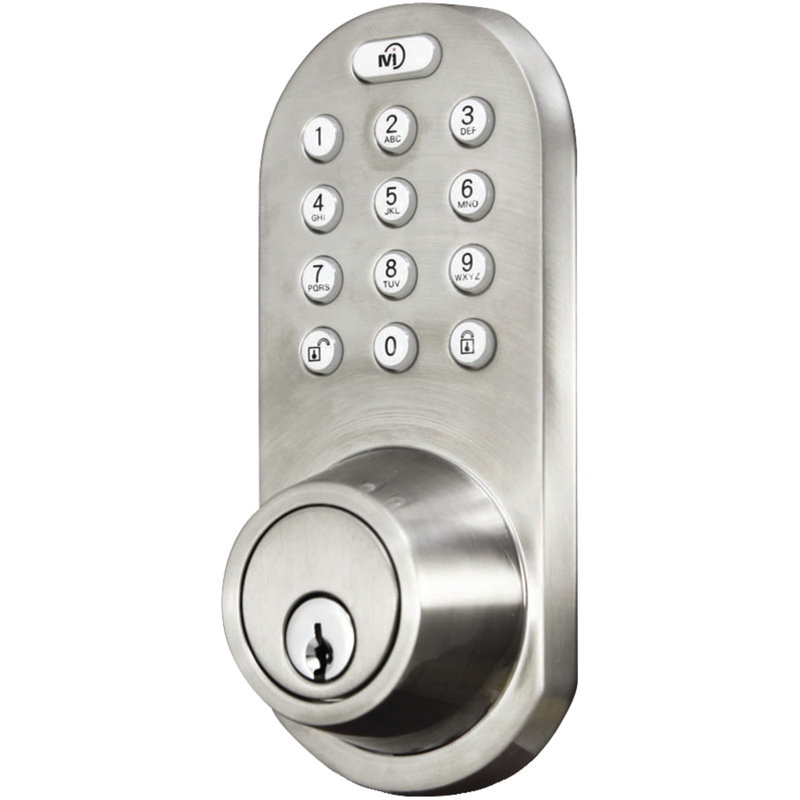 Electronic Deadbolt, Satin Nickel