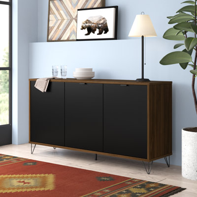 Tewksbury 59" Wide Sideboard with 3 Doors
