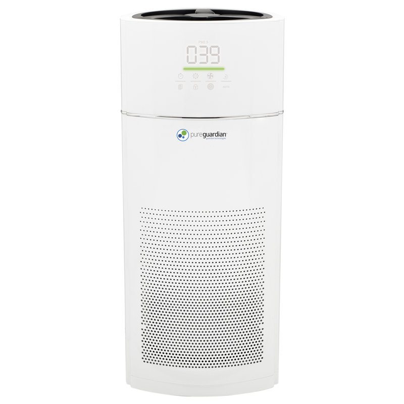 Large Room Allergen and Odour Reducing Air Cleaning System with HEPA Filter