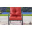 Chaise de patio avec coussins Jenalea