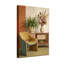 Plantes et fleurs, chaise rétro, plante, vase, art mural-1073808705