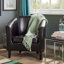 Darlene Faux Leather Armchair-16115811