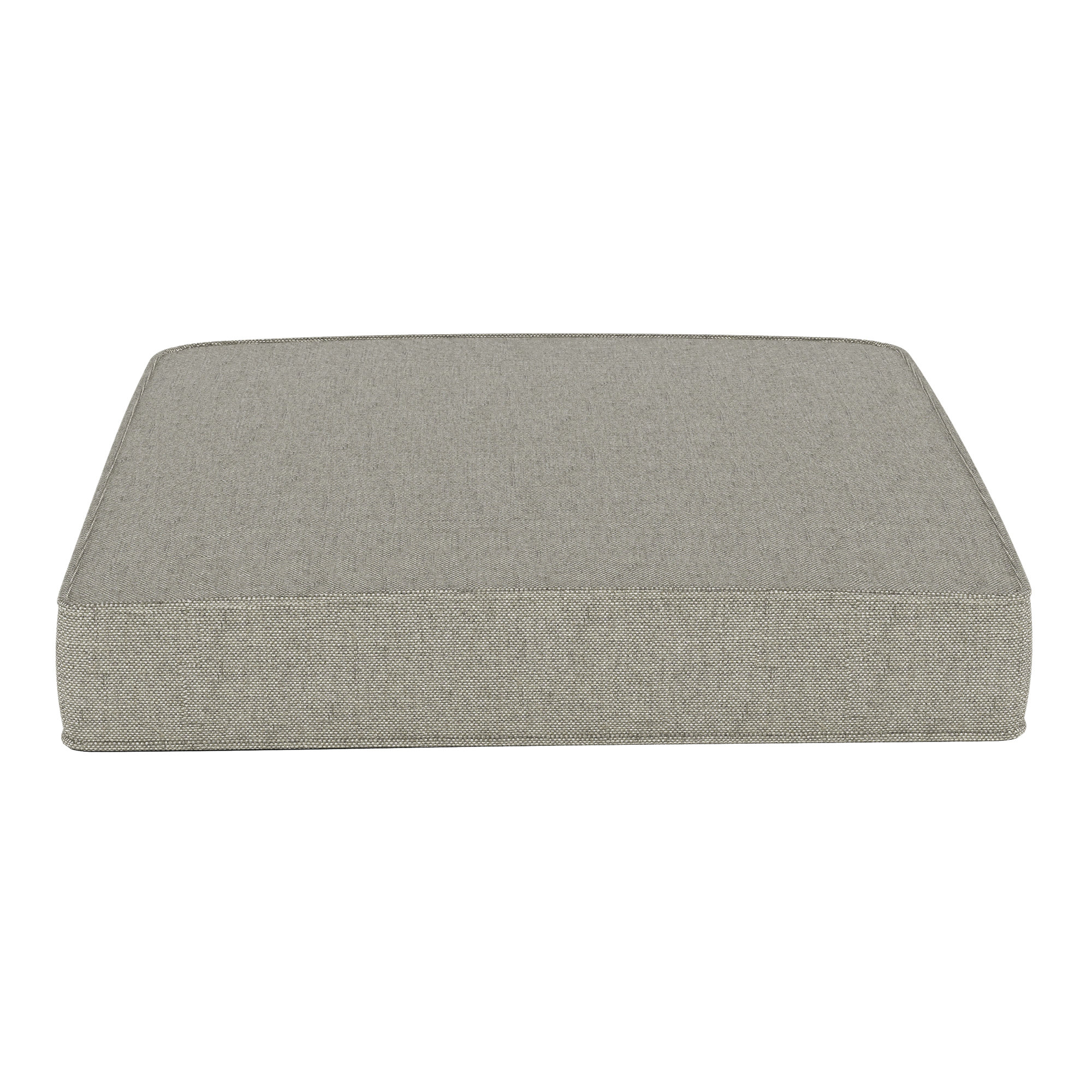 Amala Outdoor Sunbrella® Dining Seat Cushion, Spectrum Dove Sunbrella® Plainweave