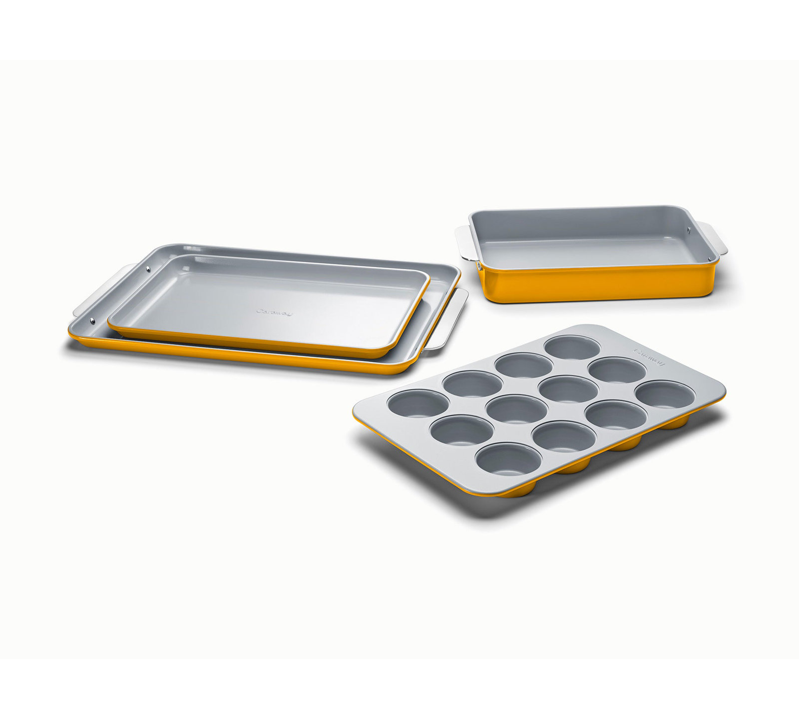 Caraway Nonstick Bakeware Set, Marigold