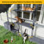 Large Catio Outdoor Cat Enclosure，grey