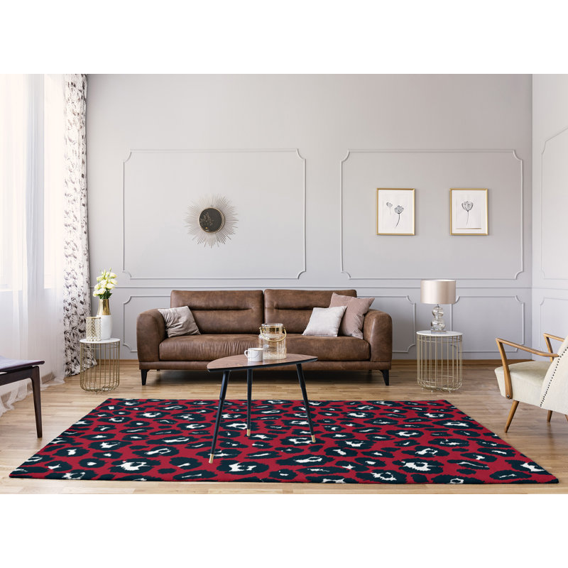 Animal Print Indoor Rug, Rectangle 9' x 12'