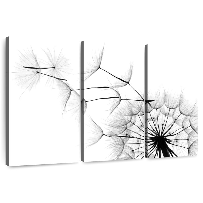 Harnek vol de graines de pissenlit, H 28 po x l 45 po