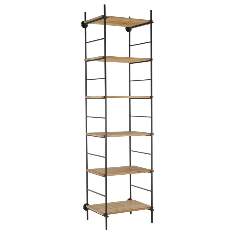 Étagère à 6 niveaux Cole and Grey, H 87 po x l 24,5 po x P 18,5 po