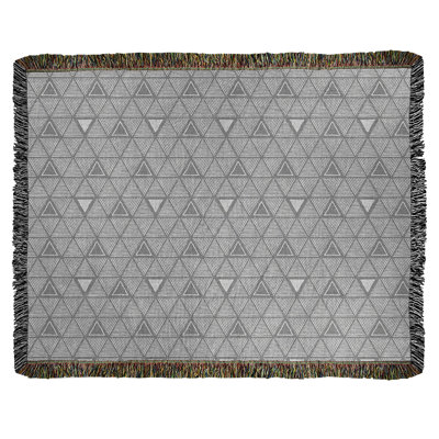 Patricia Geoffrey Hand Woven Throw Blanket