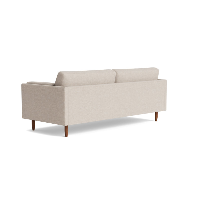 Skinny Fat Sofa ("85"), Performance Weave - Natural