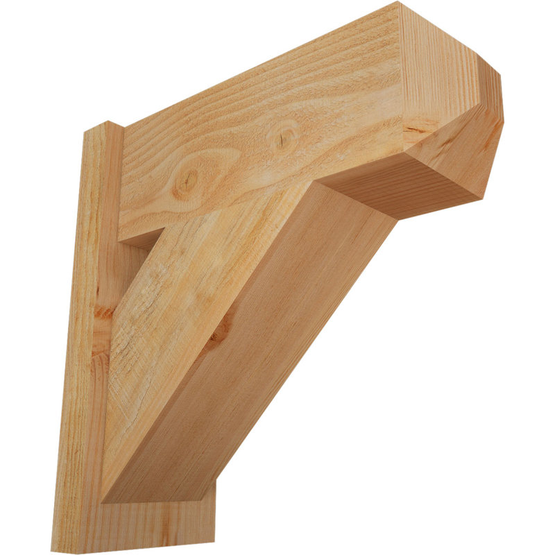 Artisan traditionnel en bois rustique, P 20 po x H 20 po, Sapin Douglas de 8 po (sciage brut)