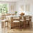 Upholstered Stool With Solid Wood Frame-1150270784