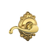Callington Lever with Brookshire Trim Hall and Closet Lock