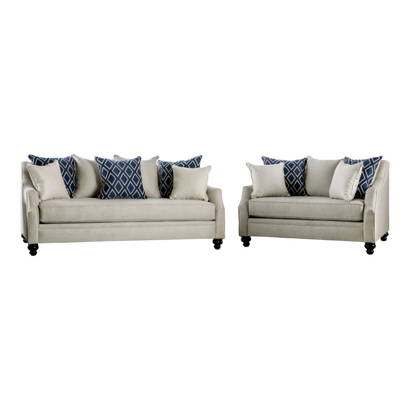 Dhivya 2 - Piece Living Room Set