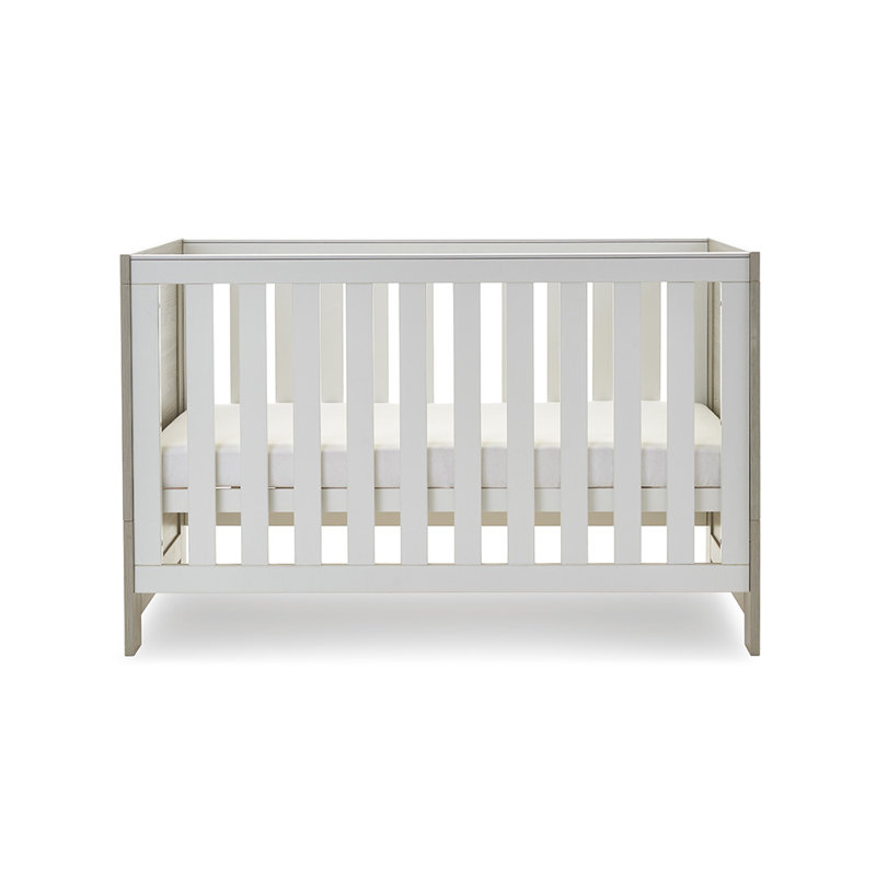 Nika Cot Bed, Grey Wash/White