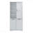 Bathroom Storage Cabinet With Doors And Drawers, Tilt-Out Laundry Hamper, Multiple Storage Space, Freestanding Style, Open Shelve, Adjustable Shelf, Gray
