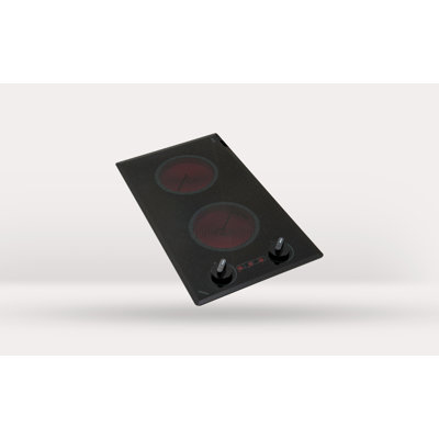 Kenyon Mediterranean 20" Black Electric Cooktop
