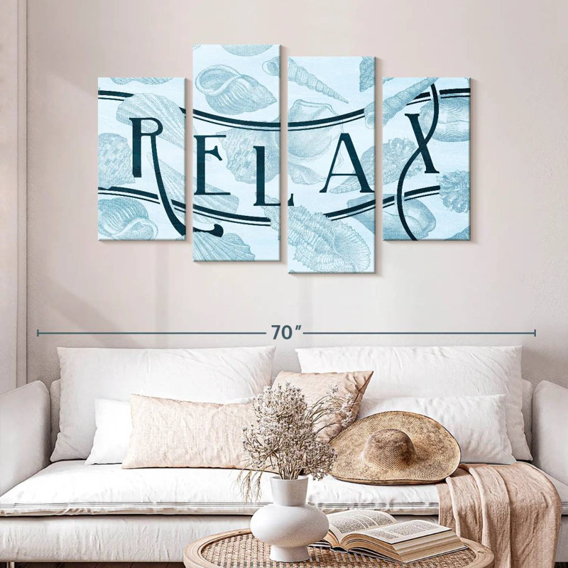 Aletra Relax Shells, 32" H x 52" W