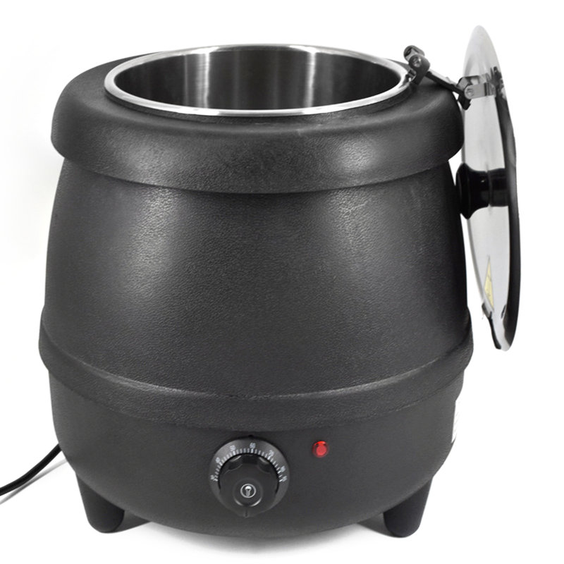 YXSUN 10 pte Marmite en acier inoxydable avec couvercle