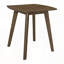 Ensemble 3 pièces tables de cocktail contemporaines avec finition noyer