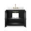Millie Single Vanity-Satin Drifted Black Veneer-2067719179-2067719176