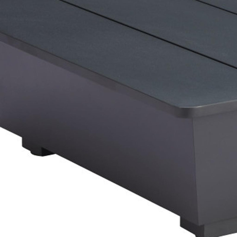 Table d'appoint moderne noire pour salon, petite chambre, table d'appoint, table de bout, table de bout ronde