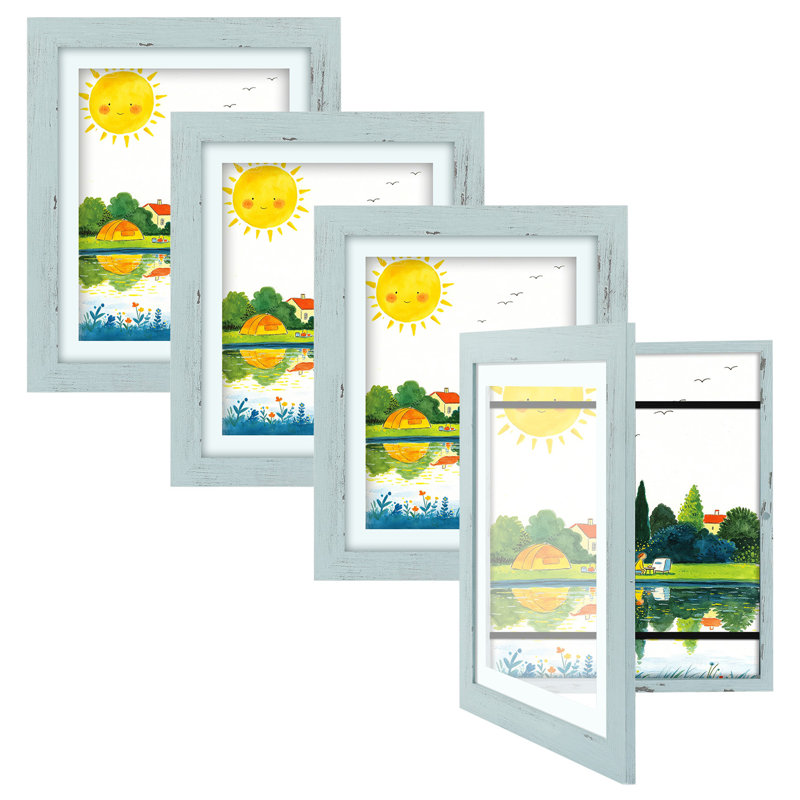 Cadre de rangement pour œuvres d'art, Sarcelle