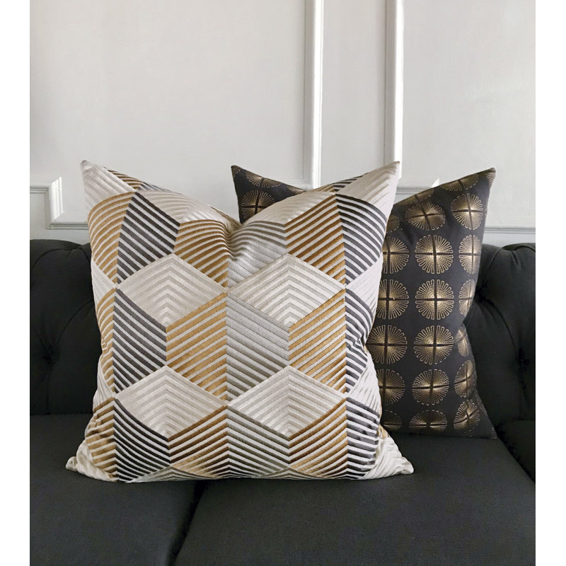 Rydell Square Pillow Cover & Insert