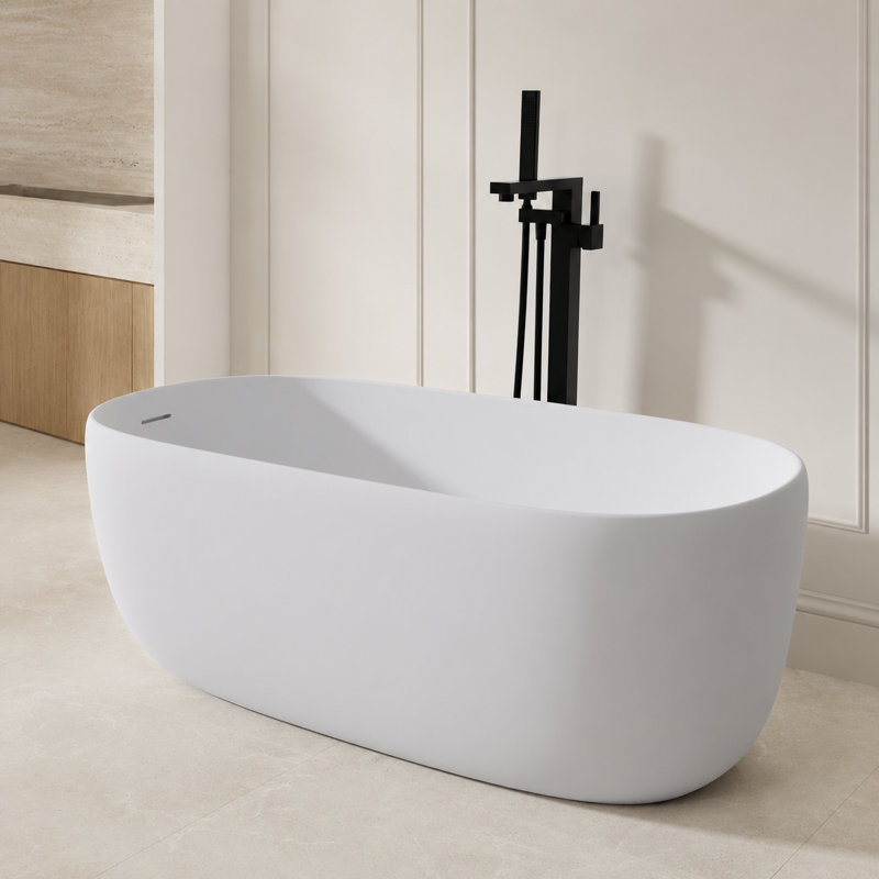Baignoire de trempage autoportante 51 po Modern