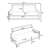 Loveseat For Living Rooms, Apartments And Home Office