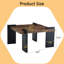 Table basse en MDF, idéale pour les salons modernes et minimalistes-1423679275