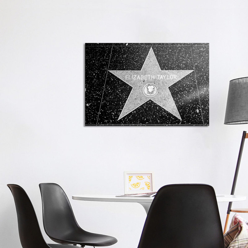 Elizabeth Taylor Star by Susanne Kremer - Gallery-Wrapped Canvas Giclée on Canvas, 101.6 cm H x 66.04 cm W, Wrapped Canvas