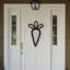 Vickerman 23"H x 12"W Carrot Outline Wreath. Made of natural twigs.