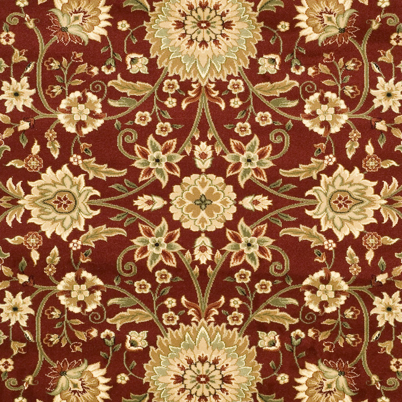 Tapis oriental Klose Performance, Tapis de couloir 2 pi 3 po x 8 pi, Red/Ivory