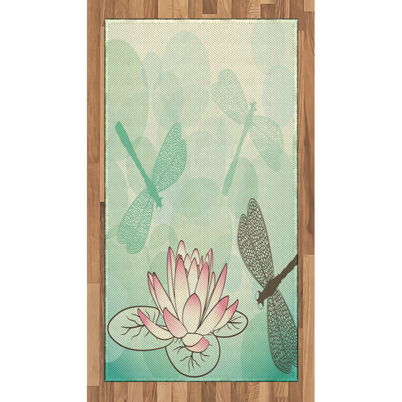 Lotus High Density Long Fiber Poly Threads Decorative Area Rug Carpet, Rectangle 2'7" x 5'
