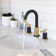 Widespread Bathroom Faucet 2-handle Bathroom Sink Faucet with Drain Assembly