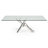 Harber Glass Top Metal Base Dining Table