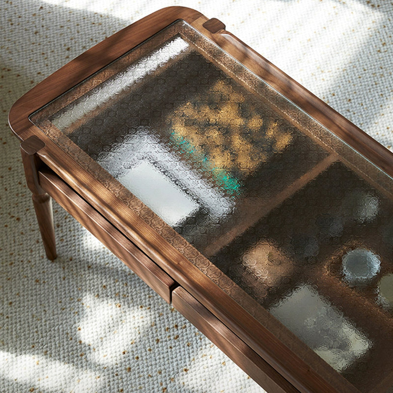 Retro American-style coffee table