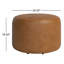 Repose-pieds en cuir véritable Danva-780759549