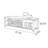 47.2in Shoe Storage Bench