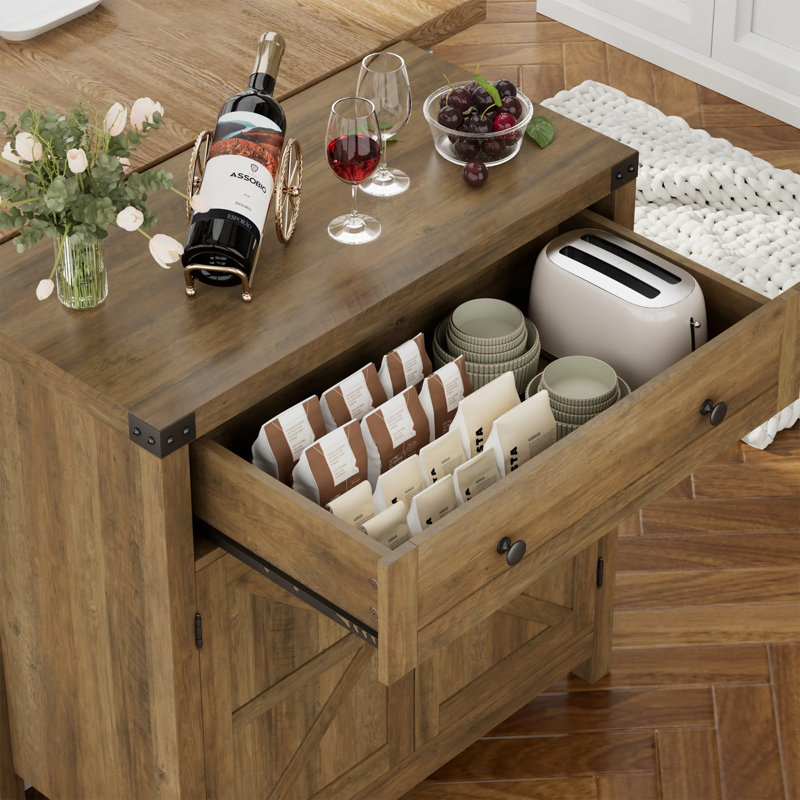 Buffet 29,9 po, Rustic