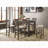 Weathered Gray Finish Counter Height Table-1323042358-1323042357