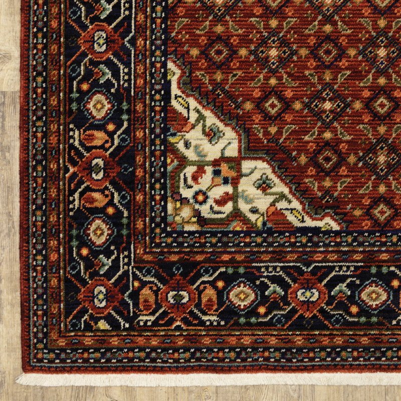 Tapis rouge Collinsville, Rectangle 6 pi 7 po x 9 pi 6 po