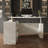 Electric Height Adjustable Standing Desk With Storage & Wireless Charging, MDF Sit-To-Stand Office Desk With Memory Control