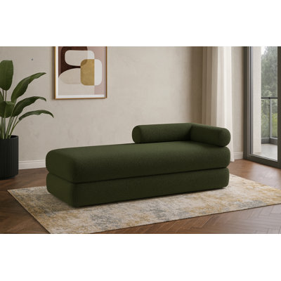 Banc rembourré en tissu Kennedy Eilynn Teddy