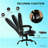 Massage Office Chair High Back Executive Recliner With Lumbar Support,Footrest,Reclining Back,Adjustable Heigh-1590261865-1590261864